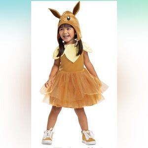 Pokemon Eevee costume size 3t-4t